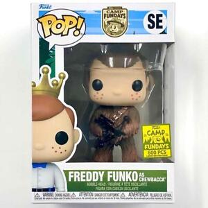 2023 SDCC Funko Pop Camp Fundays exclusive Freddy Chewbacca LE 600 w/ Protector