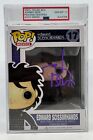 Johnny Depp Signed EDWARD SCISSORHANDS Funko Pop #17 PSA/DNA 10 AUTO