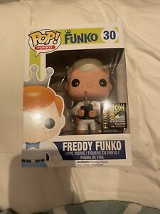 Funko POP 2014 SDCC Freddy Doc Emmett Brown 1/96 RARE GRAIL