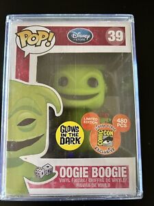 Funko POP! Disney: Oogie Boogie GITD SDCC 480 PCS(Paint flaw on face)#39