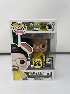 Walter White 160 Breaking Bad GITD Funko Pop 2014 SDCC 2500 PCS W/Case