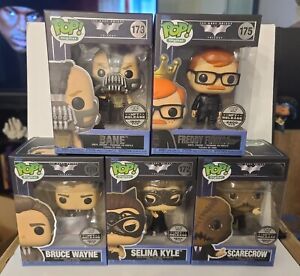 Funko Digital The Dark Knight Trilogy IN HAND w Protector MINT 5 Piece set