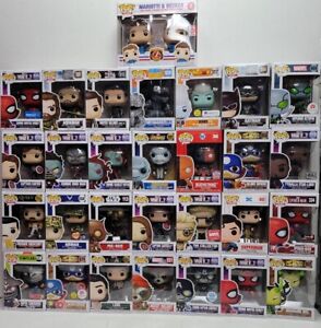 Huge Lot Of New Funko Pop Pops 74 Total!! Marvel DC Rocks Heroes Animation Icons