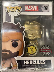 1/1 LIMITED EDITION EXCLUSIVE HERCULES GOLD PANDA CLUB FUNKO POP! MARVEL