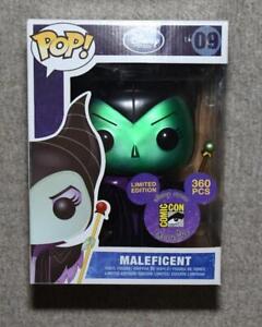 Rare Funko Pop Disney Store SDCC 2011 Maleficent Metallic 1/360 Limited Edition