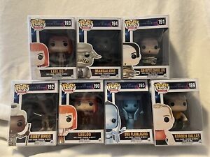 Fifth Element Funko Pop Complete Vaulted Set, Leeloo, Diva, Korben, Jean, Ruby