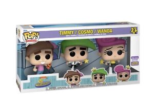 Funko POP! Fairly Odd Parents 3-Pack SDCC 2023 Shared Sticker Lot Of 20