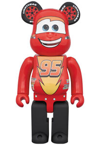 Disney Cars Lightning McQueen 400% Bearbrick Medicom