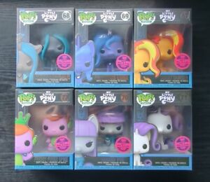 Funko POP Digital My Little Pony Full Complete Set of 6 - Freddy Spike Rarity