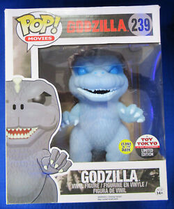 Funko POP! Movies Toy Tokyo Godzilla 239 Glow in the Dark Exclusive Vinyl Figure