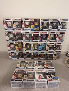 HUGE LOT Funko Pop! Movies HORROR  Pennywise Halloween IT Chucky Freddy Exclusiv