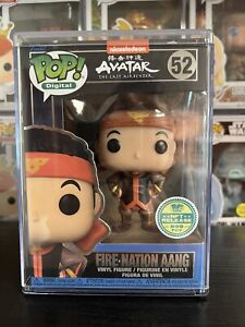 Fire Nation Aang Digital Funko Pop #52 - Avatar Last Airbender 999 Limited Grail