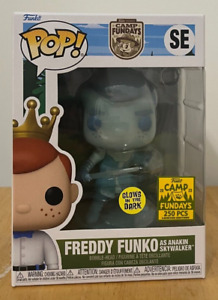 Funko Pop Freddy Funko As Anakin Skywalker Glow In The Dark 2023 Fundays LE 250