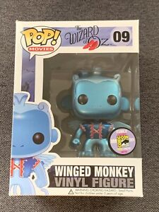 Funko POP Wizard of Oz Winged Monkey Metallic #09 2011 SDCC Limited-Brand New