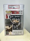 WWE -  Bray Wyatt #28 Autographed Funko Pop COA Yowie Wowie PSA encapsulated