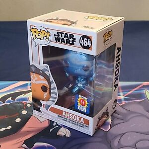 Hall H Ashoka 464 Star Wars Funko Pop - SDCC 2022 LE500 Blue