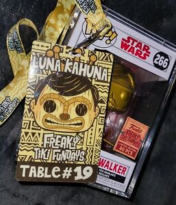 Funko Pop! Star Wars Luke Skywalker (Gold) Tiki Fundays 80 Pieces