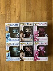 SDCC Metallic Funko Pops (Count Chocula, Franken Berry, Boo Berry) And First Run