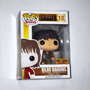 Funko POP! The Hobbit - Bilbo Baggins #12 ?Super Rare? Hot Topic Exclusive