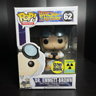 Funko Pop! Dr. Emmett Brown #62 - Glow in the Dark, Back to the Future AUTHENTIC