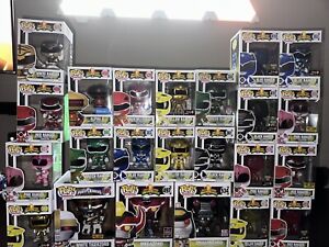 funko pop power rangers lot