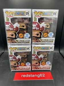 Funko Pop! One Piece Gol D. Roger Armored Chopper Snake Man Luffy Chase Lot