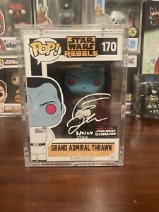 Grand Admiral Thrawn 2017 Celebration Con Sticker Signed By Timothy Zahn