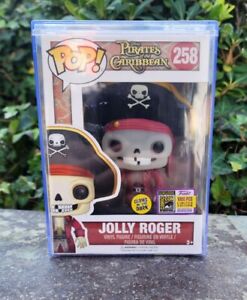 Funko Pop Disney Pirates of the Caribbean Jolly Roger Glow SDCC Con Sticker 258