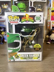 Power Rangers Green Ranger #360 Autographed JSA Gold Signed Super Rare!