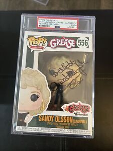 Olivia Newton John Sandy Olsson Grease Funko Pop #556 PSA Encapsulated Rare