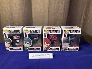 Funko Pop Black Butler Complete Set Sebastian Ciel Grell Undertaker Hot Topic Ed