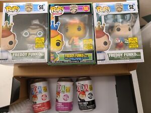 Funko Pop! Camp Fundays Box Pinocchio, Waldo, Shaggy. SDCC