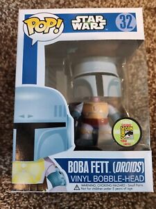 Funko Pop! Star Wars Boba Fett [Droids] 2013 SDCC LE 480pcs - VAULTED - Rare