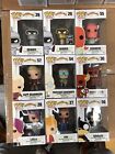 Funko Pop Zoidberg Fry Leela Bender Zap Nibbler Farnsworth Futurama Set MINT