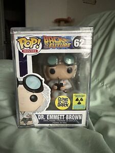 Funko Pop Back To The Future Dr Emmett Brown Glow Exclusive 62