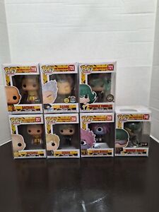 Funko Pop One Punch Man Lot Saitama Mumen Rider Genos Terrible Tornado Anime