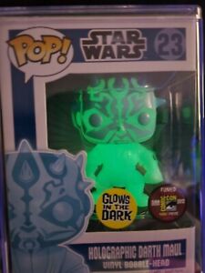 Mega GRAIL! Holographic Darth Maul SDCC 2012 GITD 480pcs Funko Pop Star Wars!!!