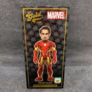 FUNKO Gold Iron Man Premium Vinyl Figure Classic Red and Gold Costume