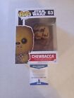 Peter Mayhew Signed Star Wars Chewbacca 63 Funko Pop BECKETT BAS