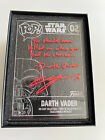 Hayden Christensen Signed Funko Pop 02 Star Wars Diecast Darth Vader CHASE New