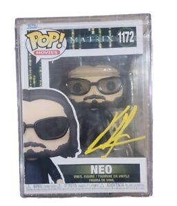 Keanu Reeves Signed Autographed #1172 Neo Funko Pop EXACT photo Proof Rare!