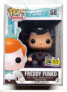 FUNKO POP! FUNKO SE FREDDY FUNKO as RED SON SUPERMAN  LTD 525 PCS  2017 SDCC