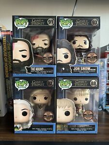 Funko Pop Game of Thrones Lot Daenerys, Hound, Jon, Jamie