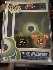 Funko Pop Mike Wazowski 05 SDCC Chase Glow In The Dark