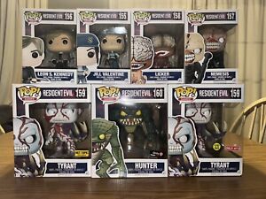 FUNKO POP Resident Evil Complete 7 Piece Set