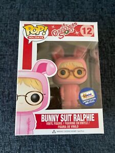 Funko Pop - #12 Bunny Suit Ralphie Flocked Gemini 480 LE - New with Hard Stack