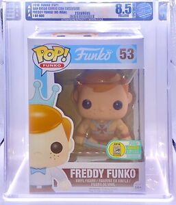 8.5 NEAR MINT+ 2016 SDCC Freddy Funko HE-MAN AFA Masters of the Universe MOTU