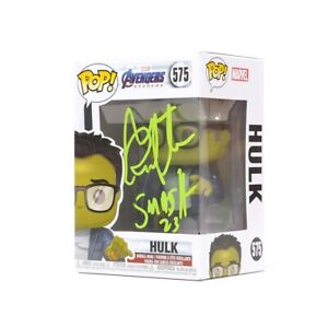 Funko Pop Hulk Figurine Signed by Mark Ruffalo 