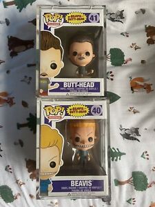 Beavis And Butthead Funko Pop Vinyl #40 and #41 MTV Show Mike Judge