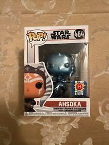 Funko Pop Star Wars 464 AHSOKA Hall H Limited Edition 500 PCS Mandalorian Disney